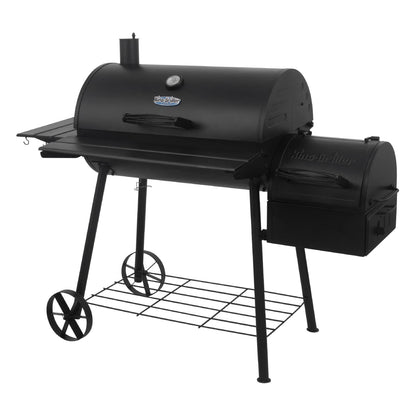 Char-Griller King-Griller E3018 Smokin' Ace BBQ Charcoal Grill and Smoker, Black