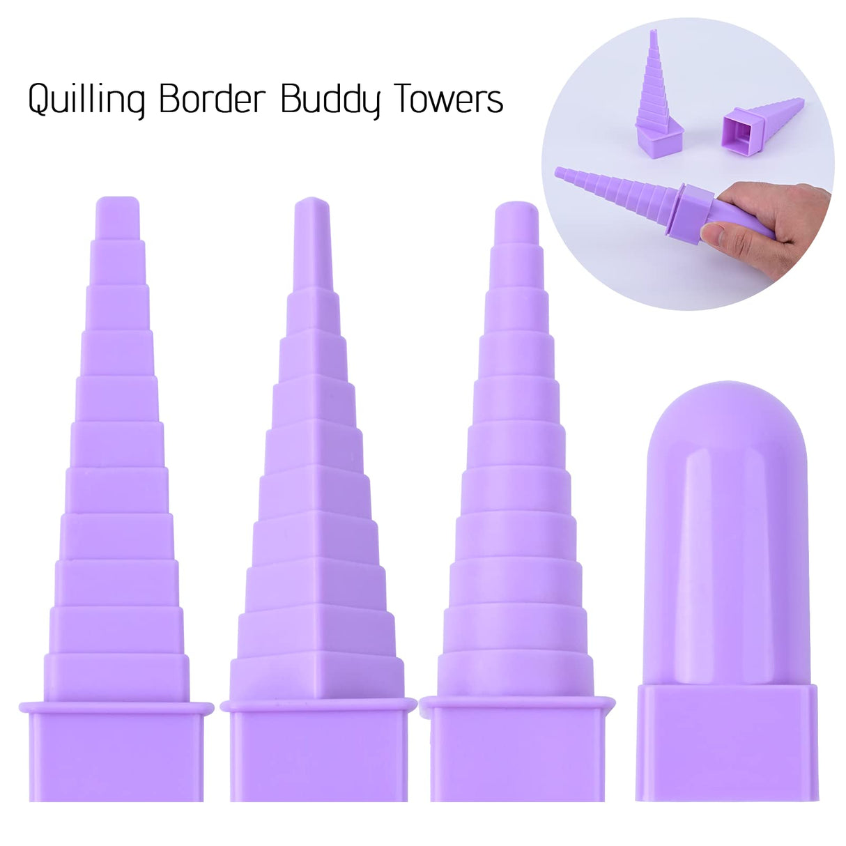 YURROAD Quilling Paper Set with 900pcs 5mm Quilling Paper Strips Filigree Tool Kit and Quilling Board Slotted Pen Curling Coach Crimper YURROAD