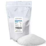 ALEXES Candle Paraffin Wax, 1lb Unscented Candle Making Wax Flakes, for Crafts & Home Fragrance, Refined Paraffin Wax Melts, Extra Strong Plastic Bags, Clear, All Season, Odorless, Classic Style ALEXES