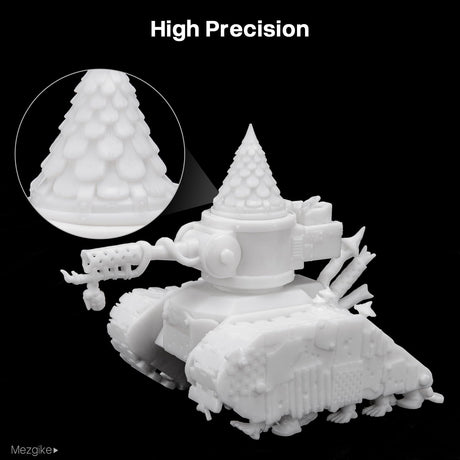 ELEGOO Upgraded ABS Like Resin 3.0, 405nm UV-Curing 3D Printer Resin with Higher Precision and Lower Shrinkage, Enhanced Strength and Toughness Photopolymer Resin for LCD Printer White 1000G ELEGOO