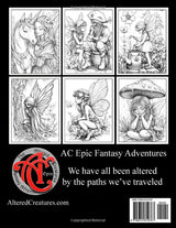 Fairy Coloring Book: Whimsical Fairies: 50 Beautiful Designs to Inspire Creativity, Mindfulness, and Relaxation (AC Fantasy Coloring Books) WoodArtSupply