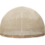 VEVOR 9.5FT Garden Dome Bubble Tent, Upgraded Geodesic Dome Greenhouse with Transparent TPU Cover and Polyester Gauze, Waterproof Garden Dome House Suitable for Patio and Dining Places VEVOR