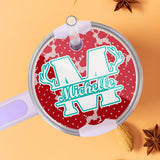 PYD Life 10 Pack Sublimation Ornaments Blanks Acrylic Floral 3.2" for Personalized Christmas Tree Home Decor Bulk PYD Life