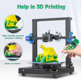 3D Printer Glue Sticks, 36 Grams Each PVP Solid Glue Sticks for Hot Bed Plate, Washable, Non-Toxic, Reduce Warping for PLA, ABS, PETG, HIPS, TPU Filament on PEI, Glass, Aluminum, Buildtak Board, 6Pcs GIANTARM