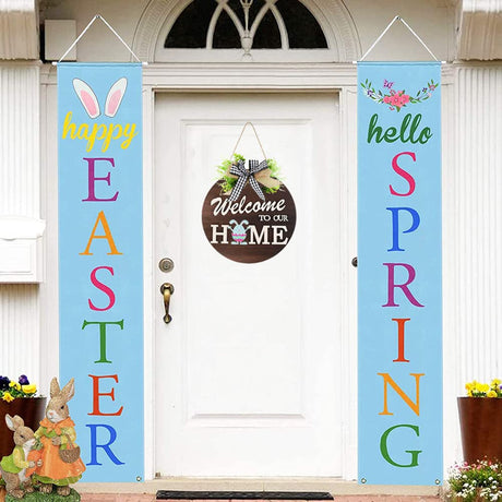 Interchangeable Welcome Sign for Front Door with 4 Seasonal Wreaths and 14 Changeable Icons, Farmhouse Front Door Signs, Door Decoration Porch Decor, Seasonal Wooden Home Sign Home décor (6wood) HOMCDALY