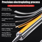 Soldering Iron Kit - Multi-function Soldering Iron Soldering Gun Set - 60W 110V Automatic Soldering Gun with Solder Gun, 3 PCS Solder Wire, Desoldering Pump, Tweezers (B-Soldering Iron Kit) Generic