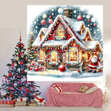 croshom Christmas Diamond Art Kits for Adults Beginners,Christmas Diamond Painting Kits for Adults, 5D DIY Full Drill Diamonds Craft for Adult Gem Arts Gifts, Home Wall Decor 14" x 14" croshom