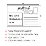 GONIS Custom Postcards,Personalized Message Card Custom Photo Text Logo for Birthdays, Anniversary, Memorabilia GONIS