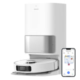 dreame L10s Ultra Robot Vacuum and Mop Combo, Auto Mop Cleaning and Drying, Self-Refilling and Self-Emptying Base for 60 Days of Cleaning, 5300Pa Suction and AI Navigation, Compatible with Alexa DREAME