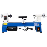 Wood Lathe,Benchtop Wood Lathe Machine 5 Variable Speeds 500/750/1150/1800/3200RPM for Woodworking-Perfect for Small Spaces & Precision Turning (10" x 18") Endvler