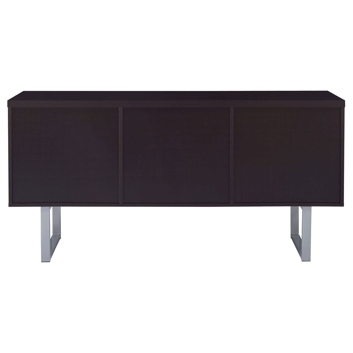 Coaster Home Furnishings Lawtey 5-Drawer Credenza with Adjustable Shelf Cappuccino Coaster Home Furnishings