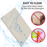 Waykea 10”x10.4”x0.5” Pizza Stone for Toaster Oven | Rectangular Cordierite Grilling Stone Bread Baking Stone for Grill, Oven waykea