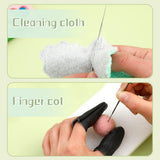 228 Pcs Needle Felting Kit Wool Felting Tools for Beginner 50 Colors Wool Roving Starter Felting Kit with Felting Needles Foam Mat Needle Felting Supplies Storage Bag for DIY Craft Making JUPEAN