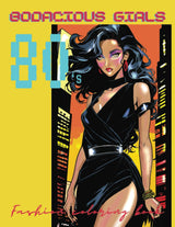 Bodacious Girls 80's: Fashion coloring book WoodArtSupply