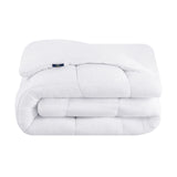 Serta ComfortSure Queen Mattress Cover, Fitted Pillow Top Mattress Pad, Super Soft and Breathable Quilted Cotton Protector with 18" Elastic Deep Pockets for Secure Fit, White Serta