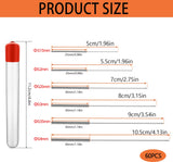 60 Pieces 3D Printer Nozzle Cleaning Kit,Stainless Steel Nozzle Cleaning Needles 3D Printer Tool Kit 3D Printer Nozzle Cleaner 3D Printer Accessories (Diameter 0.15/0.2/0.25/0.3/0.35/0.4mm) Mozeat Lens