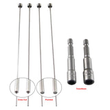 Imdinnogo Hotend Cleaner A Must-Have Tool for Clear 3D Printer Extruder Clog: 4Pcs 1.5x150mm Hotend Cleaner 2Pcs Sleeve for Ender 3 Series Prusa MK3 MK4 and Other FDM Printers Bczamd Imdinnogo