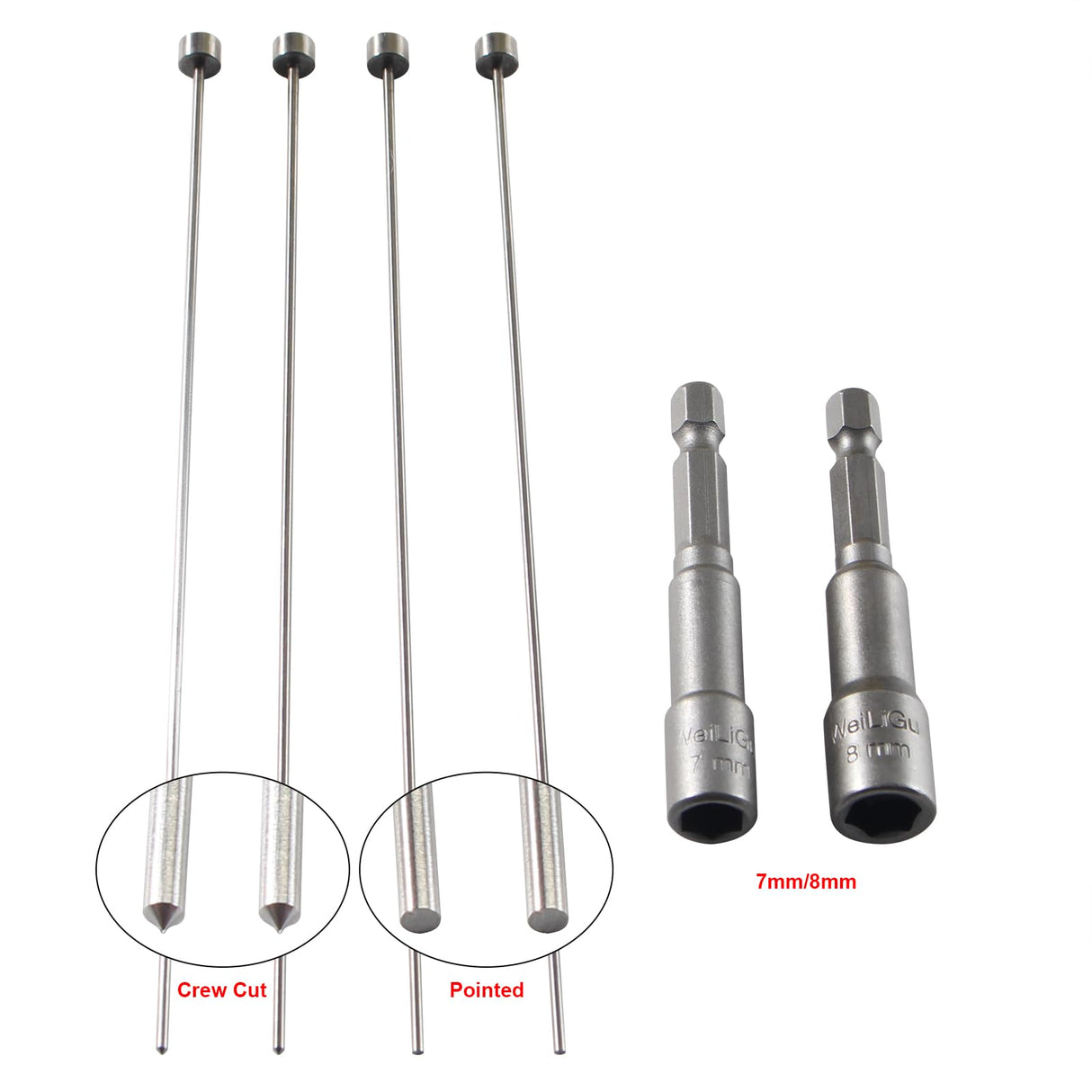 Imdinnogo Hotend Cleaner A Must-Have Tool for Clear 3D Printer Extruder Clog: 4Pcs 1.5x150mm Hotend Cleaner 2Pcs Sleeve for Ender 3 Series Prusa MK3 MK4 and Other FDM Printers Bczamd Imdinnogo