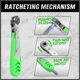 SWANLAKE 232PCS Ultimate Screwdriver Bit Set,Chrome Vanadium Steel Driver Bit Set, Includes Security Bits,Nut Driver, Ratchet Wrench and Bits Holder SWANLAKE GARDEN TOOLS