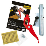 Woodcut Tools Tru-Grind Original Turning Tool Sharpener System including a Jig to Sharpen all Woodturning Tools up to 1-1/2" with Base Slide for Lathe Woodturning Tools Woodcut Tools