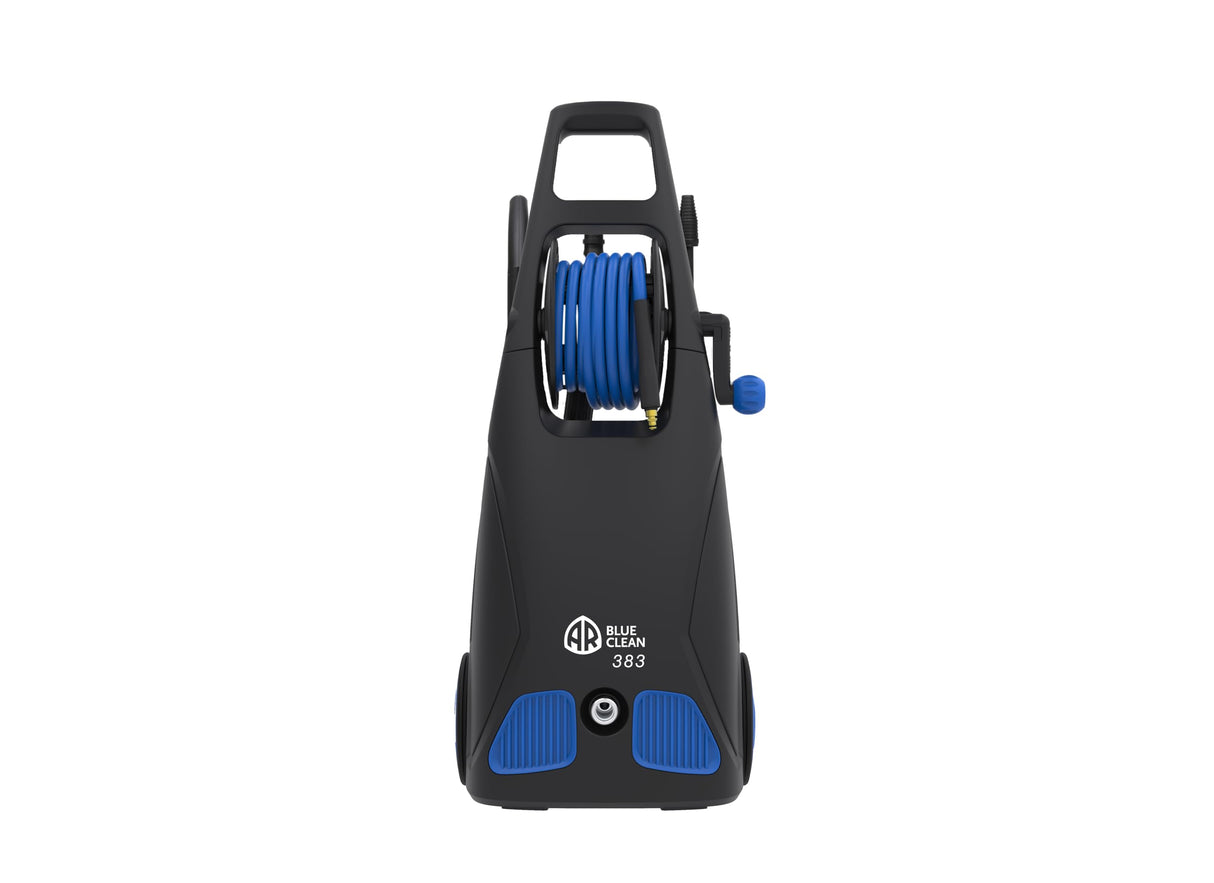 AR Blue Clean AR383B Electric Pressure Washer-1900 PSI, 1.51 GPM, 14 Amps Bayonet Connect Accessories, On Board Storage, Portable Pressure Washer, High Pressure, Car Washer, Siding, Driveways, Patio AR Blue Clean
