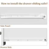 RoyalCraft Large White Fluted 3 Drawer Dresser for Bedroom, Wide Chest of Drawers for Closet, Modern Wood Dresser Wide Nightstand Cabinet for Living Room RoyalCraft