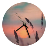 FOKOCALI 20 Pack 11.8in Sublimation Blank Clock Plywood Round Wall Clock Decor DIY Heat Transfer Press Printing FOKOCALI