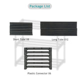 Autonomier 3 Tier Small Shoe Rack, Narrow Stackable Shoe Shelf for Kids Toddler Adult, Lightweight Shoe Rack Stand for Closet Dorm Storage Organizer, Front Door Entrance, Entryway Autonomier