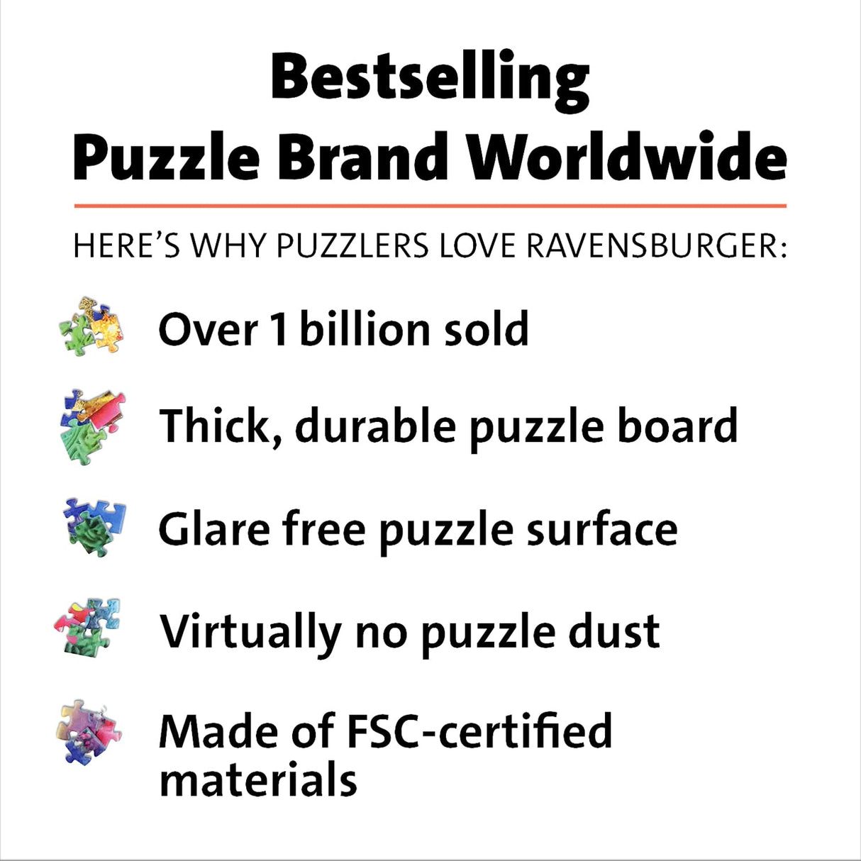 Ravensburger World of Books Puzzle - 2000-Piece Jigsaw Game | Premium Quality Pieces | Anti-Glare Surface | Precision Fit | Great Gift for All Ages Ravensburger