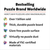 Ravensburger World of Books Puzzle - 2000-Piece Jigsaw Game | Premium Quality Pieces | Anti-Glare Surface | Precision Fit | Great Gift for All Ages Ravensburger