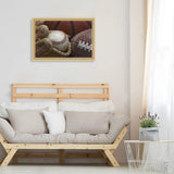 Large Jigsaw Puzzle 1000 Piece Vintage Baseball American Football Basketball Puzzle Toy DIY with Educational Intellectual Fun Family Game Puzzle Art for Adult Kids CanGbay