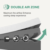 Novilla Queen Mattress, 12 Inch Foam Mattress, Double Air Zone Queen Size Mattress with Flippable Design for Back & Side Sleeper, Tight Top Mattress with Breathable Fabric Cover Novilla