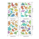 LERLUCKY'SZHAO 46PCS Diamond Painting Stickers 5D Dinosaur Gem Art Kits Cute Animal Shape for Kids Boys Girls Ages 6-8 8-12 LERLUCKY'SZHAO