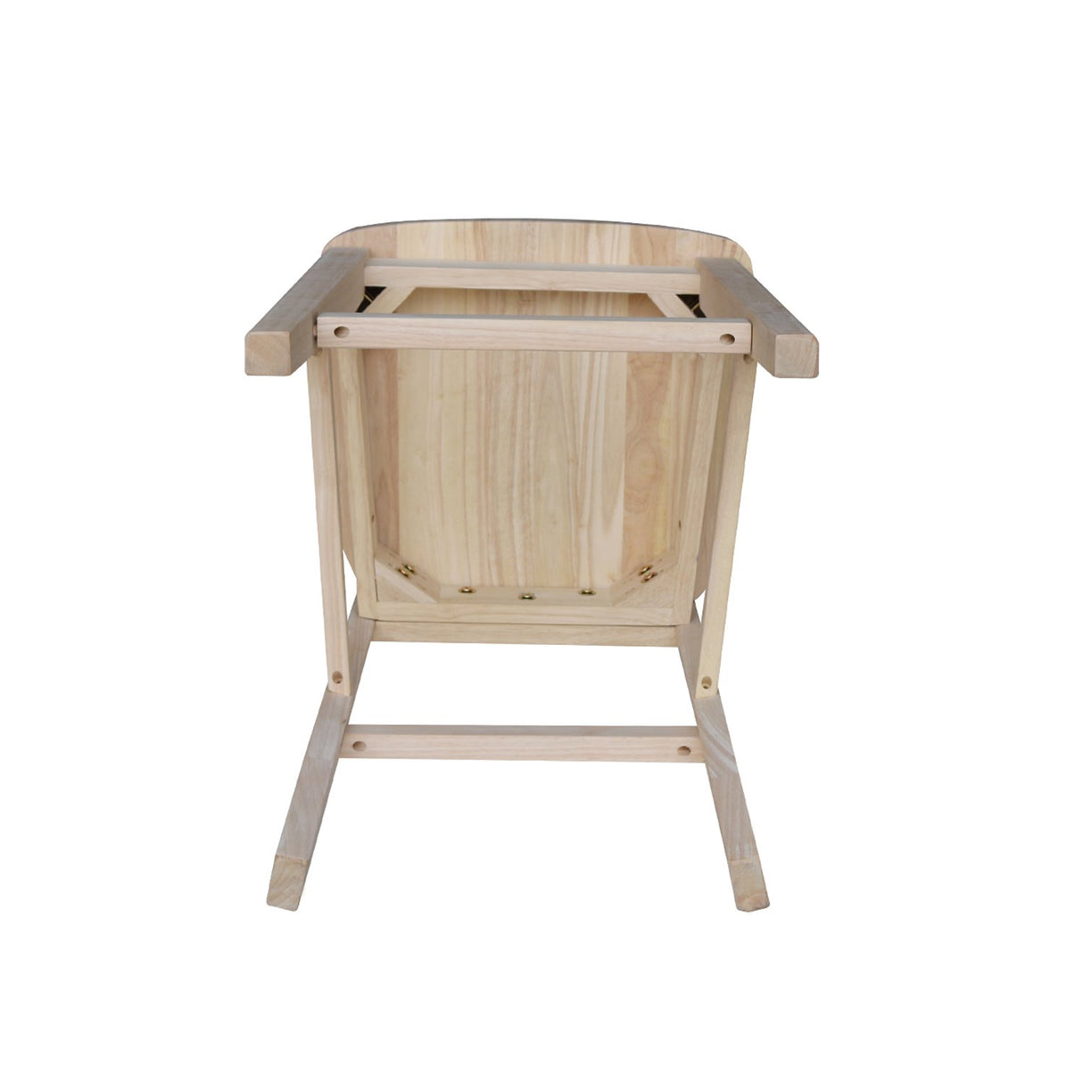 International Concepts 24-Inch Mission Stool, Unfinished IC International Concepts
