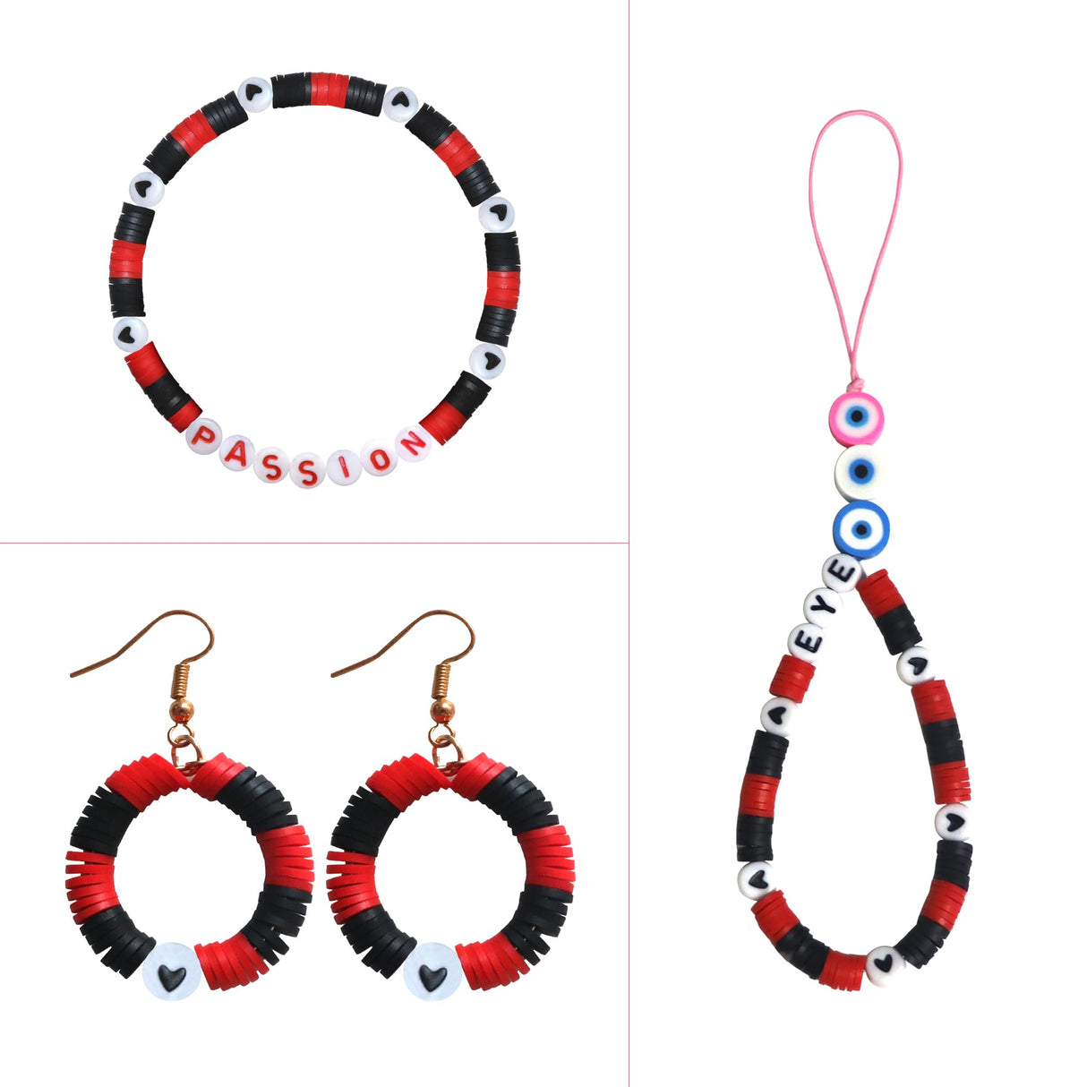 YMSDZHL 6000+PCS Clay Beads Bracelet Making Kit,24 Color DIY Flat Preppy Beads for Friendship Jewelry Making,Polymer Heishi Beads with Charms Gifts for Teen Girls Crafts for Ages 4-12 YMSDZHL