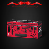 64" Heavy Duty Garage Storage Tool Organizer Wall Mount - Tool Rack with Adjustable Hooks, Anti-Rust, 300lbs Capacity - Easy Installation (4 Racks, 10 Hooks, 3 Straps) SEDY