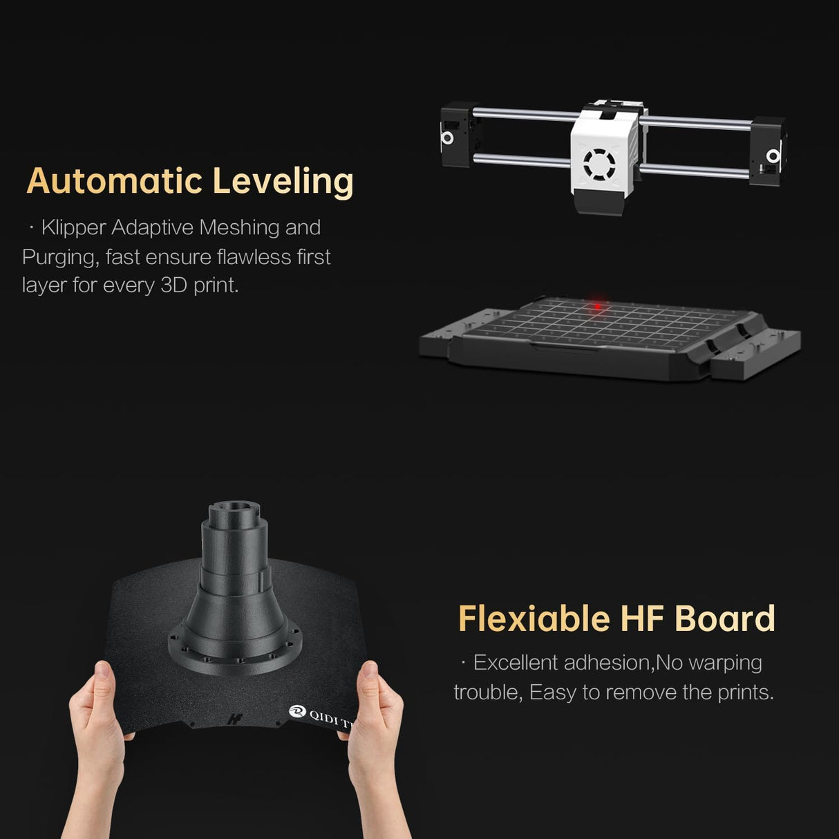 QIDI MAX3 3D Printer, Max 600mm/s High-Speed FDM Printer, Large Printing Size 12.8×12.8×12.4", Core XY All-Metal Structure, Direct Drive Extruder, Auto Leveling, 65℃ Chamber Heat R QIDI TECHNOLOGY