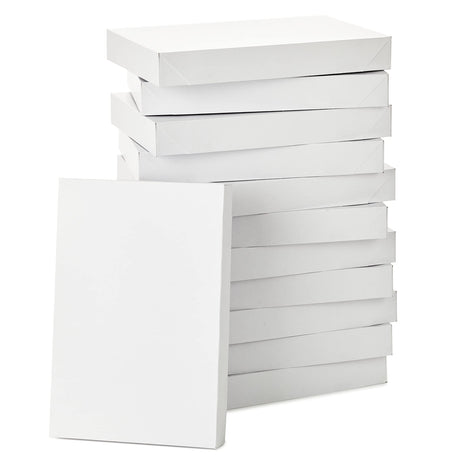Hallmark XLarge Gift Boxes with Lids (12 Robe Boxes, White) for Birthdays, Graduations, Christmas, Weddings, Bridal Showers Hallmark