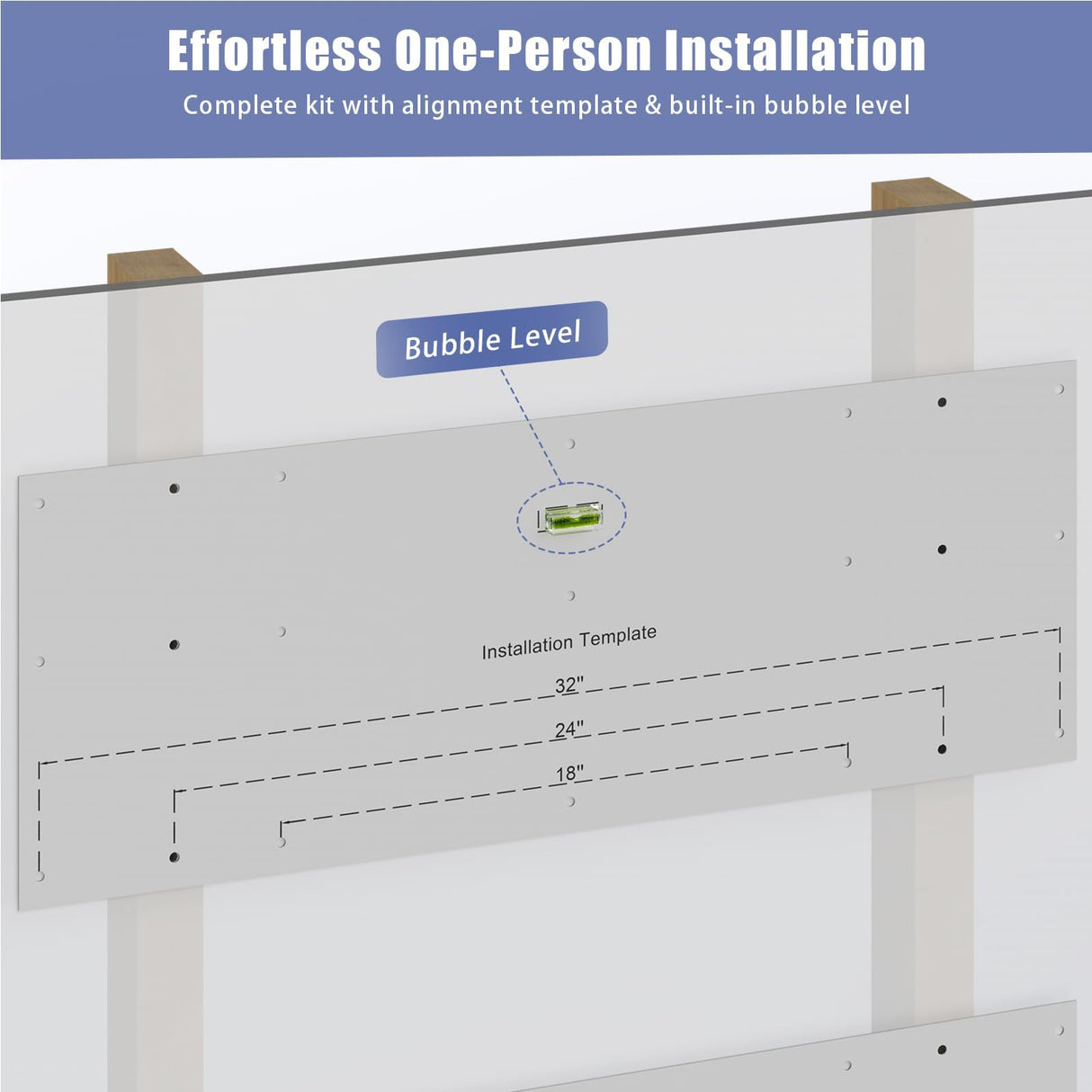 Jusgym 2-Pack 2x4ft Garage Shelving Wall Mounted, 2' x 4' Heavy Duty Garage Storage Shelves with Hooks, 400LB Capacity Jusgym