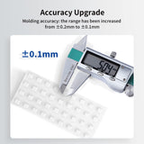 ANYCUBIC Upgraded Standard 3D Printer Resin, 405nm SLA Fast UV-Curing Resin, High Precision & Rapid Photopolymer for 8K Capable LCD/DLP/SLA 3D Printing (White, 1000g) ANYCUBIC