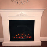 Wood Carved Appliques Long Flower Onlays, 2Pcs Wooden Carving Decals Mouldings Trim for Mantel Fireplace Wall Vent Hoods Wall Mirror Ceiling Home Decor, 25x5cm/9.84"x1.97" LizhiPier