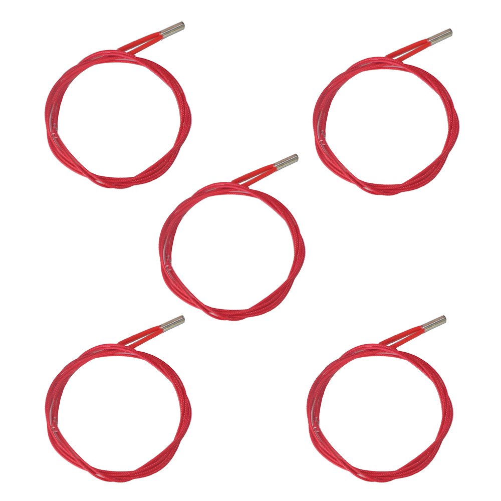 ENOMAKER 24V 40W 620 Ceramic Cartridge Heater and NTC Thermistor 100K 3950 for 3D Printer Creality Ender 3 (Pack of 10pcs) ENOMAKER
