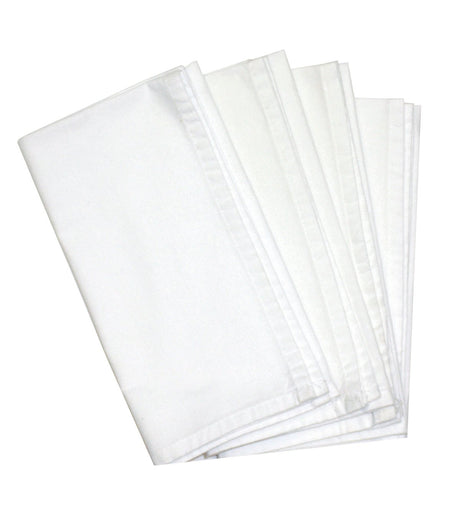Aunt Martha's Dinner Napkins, White, Set of 4 Aunt Martha's