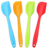 Silicone Spatula 4-piece Set, Heat-Resistant Spatulas, Non-stick Rubber Spatulas with Stainless Steel Core ALLWIN-HOUSEWARE W