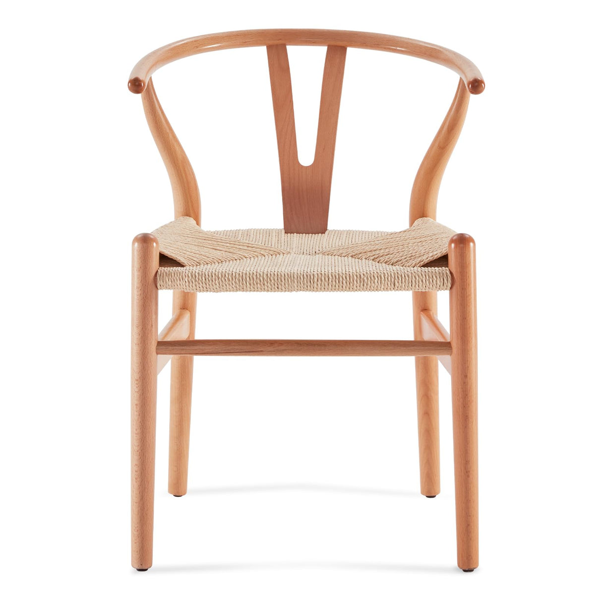 STARY Wood Wishbone Dining Room Chairs Mid Century Modern Wooden for Your Beach House, Fully Assembled STARY