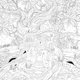 Mythographic Color and Discover: Wolf Moon: An Artist’s Coloring Book of Moonlit Animalia WoodArtSupply