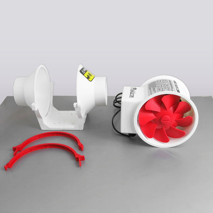 3 Inch Duct Fan for 3D Printing Ventilation, with 1.5M Pipe - WoodArtSupply