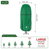 Upright Christmas Tree Storage Cover,Tear Resistant Adjustable Christmas Tree Storage Bag for 9 FT Artificial Tree Standing with Ornaments,Xmas Tree Cover, Dustproof Riuog