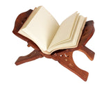 Artisans Of India Beautifully Hand Carved Quaran Holy Bible Display Holder/Book Stand Artisans Of India