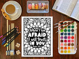 Bible Verse Coloring Book for Girls WoodArtSupply